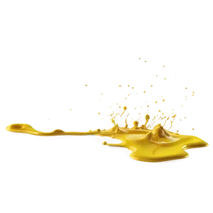 Yellow Color Splash Png Yeu PNG Image