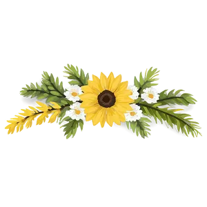 Yellow Floral Arrangement Png Dms PNG Image