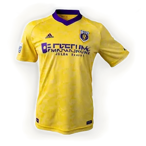 Yellow Football Jersey Png Yuv PNG Image