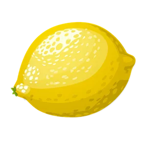 Yellow Lemon Illustration PNG Image