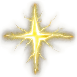 Yellow Lightning Power Png Wvu26 PNG Image