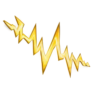 Yellow Lightning Zigzag Png Iaq PNG Image