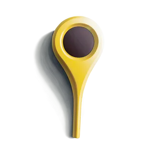 Yellow Map Marker Png 9 PNG Image