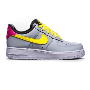 Yellow Nike Air Force 1 Png 06262024 PNG Image