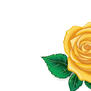 Yellow Rose Clipart Png 06272024 PNG Image