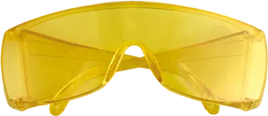 Yellow Safety Goggles PNG Image