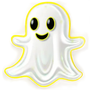 Yellow Snapchat Ghost Png Afd PNG Image