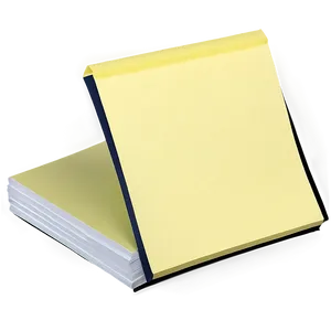 Yellow Sticky Paper Note Png 60 PNG Image