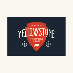 Yellowstone National Park Established1872 Logo PNG Image