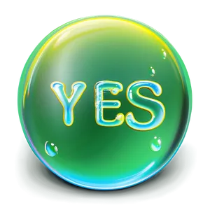 Yes Bubble Text Png Kyh91 PNG Image