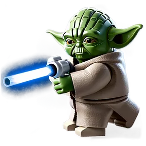 Yoda From Lego Star Wars Png Hob5 PNG Image