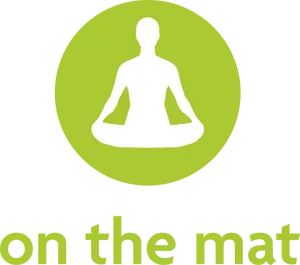 Yoga Meditation Logo PNG Image