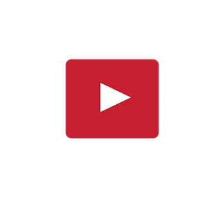 You Tube Logo Red Background PNG Image