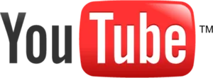 You Tube Logo Redand Gray PNG Image