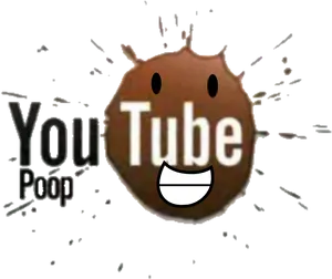 You Tube Poop Parody Logo PNG Image