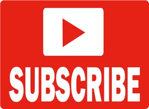 You Tube Subscribe Button Graphic PNG Image