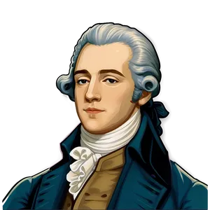 Young Alexander Hamilton Illustration Png Qrk65 PNG Image