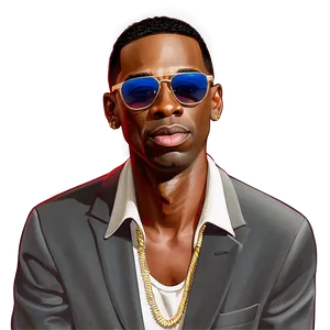 Young Dolph Caricature Png Mvl5 PNG Image