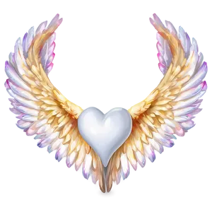 Your Heavenly Wings, My Earthly Heart Png Ani PNG Image