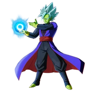 Zamasu God Split Cut Png Brt46 PNG Image