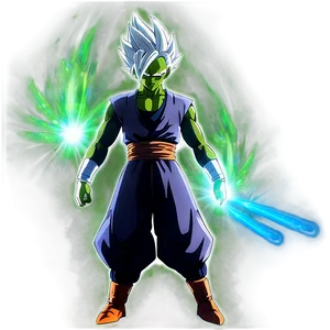 Zamasu Green Aura Effect Png Pmt PNG Image