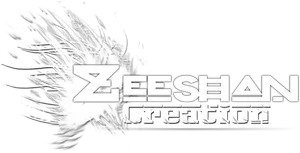 Zeeshan Creation Logo Exploding Effect PNG Image