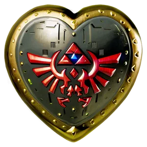 Zelda Heart Transparent Background Png Bmb72 PNG Image