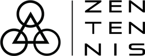 Zen Tennis Logo Design PNG
