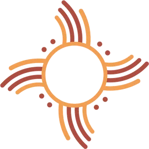 Zia Sun Symbol New Mexico PNG Image