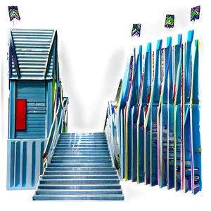 Zigzag Staircase Png Qwb PNG Image