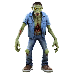 Zombie And Monster Cartoon Character Png 89 PNG Image