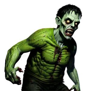 Zombie And Monster Cartoon Character Png Ogn68 PNG Image