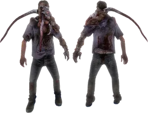 Zombie_ Creature_ Concept_ Art PNG Image