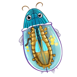 Zooplankton Illustration Png Mqy PNG Image