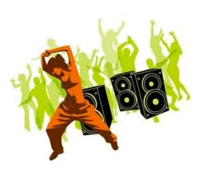 Zumba Dance Party Illustration PNG Image