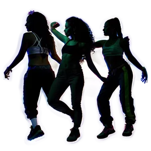 Zumba Dance Silhouette PNG 34 PNG