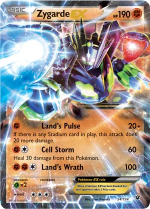 Zygarde_ E X_ Pokemon_ Card PNG Image